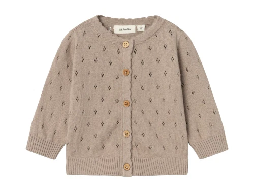 Lil Atelier etherea strik cardigan